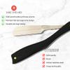 Straight Razor Shaving Solid Wood Handle and Saki Shears Blade (Ebony) view 2