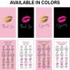 BRAWNA 50 Pink Spanish PMU Lip Blush Aftercare Thank You Cards - Instrucciones Para El Cuidado Despus Del Rubor De Labios Permanente - PMU Supplies -Microblading Kit -Pink view 3