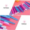 minkissy 108pcs Nail Art Cleaning Stick Plastic Nail Pusher Cleaning Tools Essential for Professionals Beginners Convenient Attractive Design view 3