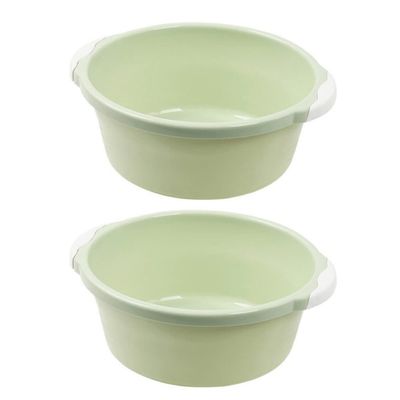 Cabilock Washbasins Bucket Foot Soak Tub 2pcs Foot Simple Size Household Home Plastic Medium Basin Bathroom Foot Soak Tub Foot Soak Tub Foot Soak Tub Foot Soak Tub Foot Soak Tub