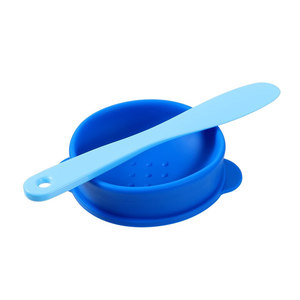 Beaupretty 1set Silicone Face Mask Mixing Bowl Modulating Mask Tool for Beauty Salon Compact and Easy to Color Design for and Home Use