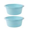 STOBAZA 2pcs Round Foot Basin Plastic Wash Basin Sink for Bathroom and Kitchen view 1