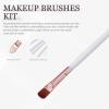 Beaupretty 40pcs Wooden Makeup Brush Kit Eye Shadow Brushes for Makeup Foundation Smooth Handle for Daily Professional Use view 2