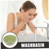 Cabilock 2pcs Large Green Plastic Wash Basin Household Face and Foot Basin for Kitchen and Bathroom Use Non-Slip Design view 4