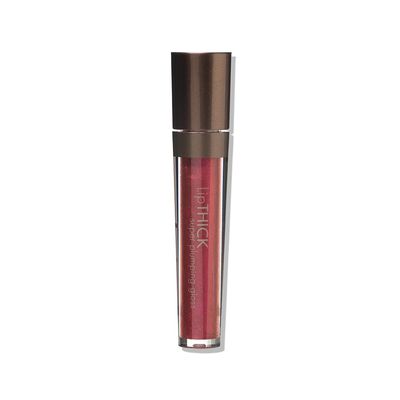SORME Treatment Cosmetics LipThick gloss | Plumping Lip Gloss for Shiny and Fuller Looking Lips with Maxi-Lip Peptides | Scream Shade