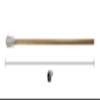 (Single Large) Type-III 200pc Weapon Cleaning Swabs, 6 Inch Double Sided Cotton Swabs view 2