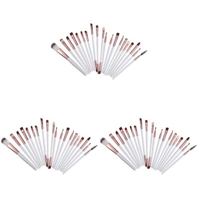minkissy 60pcs Angled Concealer Brush Eye Shadow Sponge Applicators for Makeup Cosmetics Brush for Makeup Professional