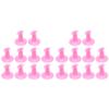 FRCOLOR 20pcs Plastic Finger Support Stand for Nail Art Easy Use Finger Holder Rest for Manicure for Beginners and Professionals Comfortable Design for Steady Application view 1