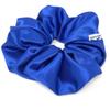 Iuptown Chic Jumbo Oversized XL Satin Scrunchies for Women Girls, Frizz Prevention, Sleep Hair Holder, Large Elastic Ties Band for Ponytail Bun, Satin Hair Ties for Breakage Prevention (Royal Blue) view 2