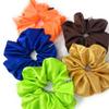 Iuptown Chic Jumbo Oversized XL Satin Scrunchies for Women Girls, Frizz Prevention, Sleep Hair Holder, Large Elastic Ties Band for Ponytail Bun, Satin Hair Ties for Breakage Prevention (Royal Blue) view 3