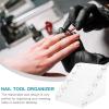 ULTECHNOVO 1pc Acrylic Nail Polish Organizer Multi Display Rack for Storage Stand Stylish Desktop Organizer for Manicurists and view 2