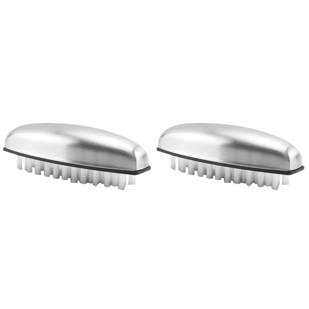 Zerodeko 2pcs Hand Washer for Bathroom Deordorizing Bar for Kitchen Odor Absorber Soap Odor Brush for Cooking Smell Stainless Steel Soap Brush