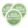 Primal Elements Sunkissed Body Butter with Coconut Oil, Shimmering Moisturizer for Ultimate Hydration and Nourishment, Suitable for All Skin Types, Instant Glow  Coconut Lime, 3 pack (4 oz each) view 1