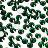 Emerald Green Nail Rhinestones 1440pcs SS20 Bulk Nail Art Round Flatback K9 Glass Gems Beads Stones Diamonds Glitter Gluefix for Nail Charms Jewels Accessories Crafts Eye Face Makeup Clothes Shoes DIY view 1
