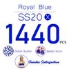 Royal Blue Nail Rhinestones 1440pcs SS20 Bulk Sapphire Nail Art Round Crystals K9 Glass Flatback Gems Beads Stones Diamonds Gluefix for Nail Charms DIY Crafts Jewels Accessories Eyes Face Makeup view 4