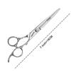 6/7 inch professional hairdressing scissors set exquisite rose pattern hairdressing special scissors styling tool stainless steel multifunctional hairdressing set (7in flat.) view 3