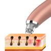 BUZZNN Blackhead Remover Vacuum Pore Cleaner, Electric Pore Vacuum Blackhead Comedone Acne Extractor, USB Rechargeable Face Blackhead Vacuum, 4 Replaceable Probes (Color : Brown) view 3