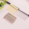 LALAFINA 60pcs Hair Clips Wire Combs Teeth Inserted Combs for Women Girls Elegant Headdress for Wedding Dinner view 3