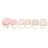 KALLORY Resin Tools 30pcs Drawing Trays for Mixing DIY Finger Polish Ring Accessory Color Cosmetic Holder Painting Adjustable Rings Resin Salon Manicure Marble Nail with Plate Pallet Nail Set Tool view 1
