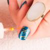 KALLORY Resin Tools 30pcs Drawing Trays for Mixing DIY Finger Polish Ring Accessory Color Cosmetic Holder Painting Adjustable Rings Resin Salon Manicure Marble Nail with Plate Pallet Nail Set Tool view 2