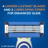 BIC EasyRinse Anti-Clogging Men's Disposable Razors for a Smooth Summer Shave With Less Irritation, Shaving Razors With 4 Blades, 6 Pack view 3
