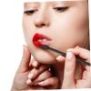 LALAFINA 100pcs Disposable Lip Brush Soft Nylon Bristles Lipstick Gloss Makeup Tools Portable view 4