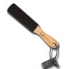 Natural Pumice Foot File Hard Skin Remover for Women and Men - Curved Style White Colour Callus & Dead Skin Remover for Feet with Wood Handle (Black) view 1
