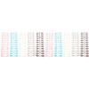KALLORY 240pcs Detachable False Nails Color Fake Nail Tips Safe Reusable for Weddings Prom and Designs view 1