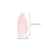 KALLORY 240pcs Detachable False Nails Color Fake Nail Tips Safe Reusable for Weddings Prom and Designs view 3