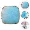 Beaupretty 2pcs Nail Art Gel Polish Mixing Tray Pallet Makeup Nail Pallet for Manicure Display view 2