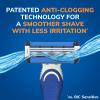 BIC EasyRinse Anti-Clogging Men's Disposable Razors for a Smoother Shave With Less Irritation, Shaving Razors With 4 Blades, 2 Count view 3