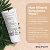 EEZYSUN Mineral SPF 50 Sunscreen | Infused with Aloe Vera | Vegan and Cruelty-Free | Hawaii 104 Reef Act Compliant | Broad Spectrum with UVA/UVB Protection | Natural & Non-Oily | 3.3 FL OZ view 2