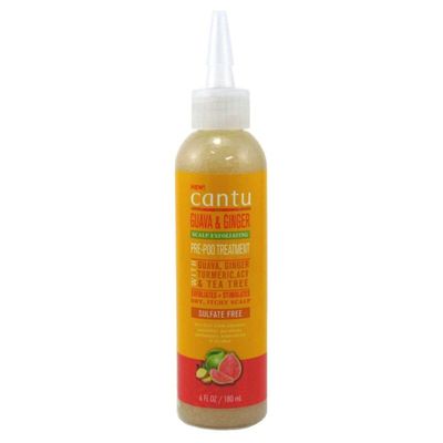Cantu Guava & Ginger Scalp Exfoliating Pre-Shampoo Treatment - 6 fl oz (Pack of 2)