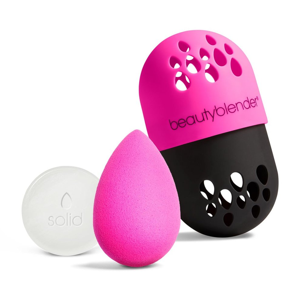 Beautyblender | Discovery Kit - Makeup Sponge & Makeup Sponge Cleaner, Portable Protection Case, Professional Blending Application, Vegan & Cruelty Free, Made in the USA