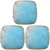 Beaupretty 3pcs Makeup Mixing Palette Nail Art Mirror Tray Resin Nail Display Tool Space-saving Chic Mixing Plate view 1