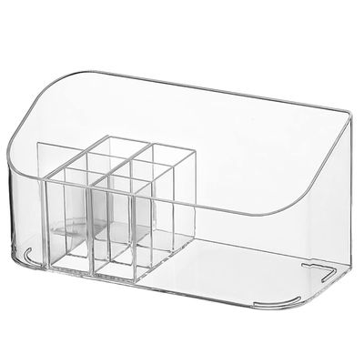 Alipis Acrylic Cosmetic Storage Box Moving Compartment Stylish Organizer for Makeup and for Vanity and Bathroom