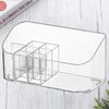Alipis Acrylic Cosmetic Storage Box Moving Compartment Stylish Organizer for Makeup and for Vanity and Bathroom view 2