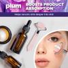 Mini Rose Quartz Roller - Face Roller - Gua Sha Facial Tools, Mini Rollers for Face, Skin Care Kit for Men Women, Guasha Tools for Faces, Facial Care Reduces Under-Eye Puffiness and Dark Circles view 3
