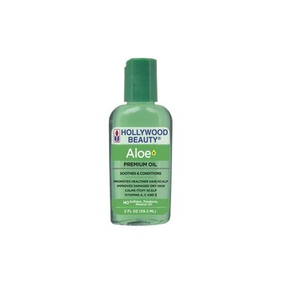 Hollywood Beauty Aloe Premium Oil 2 oz (Pack of 3)