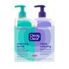 Clean & Clear Morning Burst Hydrating Facial Cleanser and Night Relaxing Facial Cleanser, Deep Cleansing Face Wash, Oil-Free Daily Facial Cleanser, 2 Pack, 2 x 8 fl. oz view 1