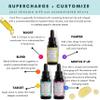 Vegan Mia - USDA Organic Concentrated Elixirs Discovery Kit Skincare Face Oil: Clarity Brightening & Balancing, Strength Antioxidant & Superfood, & Harmony Adaptogen - 0.5 fl oz Variety Pack of 3 view 3