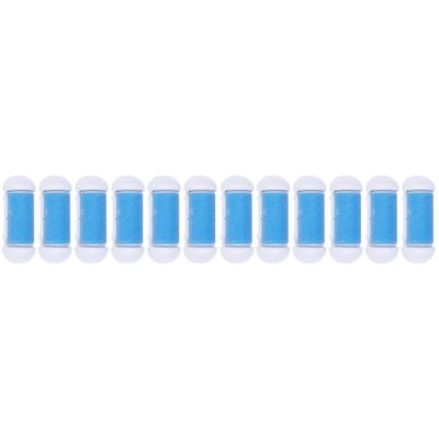 minkissy 12pcs Foot Callus Removers Replacement Heads Refills Pedicure Replacement Rollers for Electric Foot File