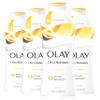 Olay Body Wash for Women, Ultra Moisture, 24hr Moisturizing, Hydrating & Refreshing, B3 Vitamin Complex, Free of Parabens & Phthalates, For All Skin Types, Shea Butter Scent, 22 fl oz (Pack of 4) view 1