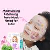 bong bong friends BB Kids Face Masks Spa 5-Pack With Spa Headband | Kids Facial Masks for Girls With 100% Cotton Sheets | Princess Facial Mask for Kids Spa Party Birthday Sleepover view 2