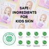 bong bong friends BB Kids Face Masks Spa 5-Pack With Spa Headband | Kids Facial Masks for Girls With 100% Cotton Sheets | Princess Facial Mask for Kids Spa Party Birthday Sleepover view 4