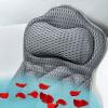 Fitheaven Bath Pillow, Tub Pillow for Bathtub with Strong Non-Slip Suction Cups and Comfortabl 3D AirMesh Bath Pillow for Women &Man view 1