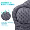Fitheaven Bath Pillow, Tub Pillow for Bathtub with Strong Non-Slip Suction Cups and Comfortabl 3D AirMesh Bath Pillow for Women &Man view 3