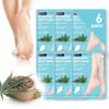 Innerest Original Derma Beauty Foot Mask 6 Pairs Repairing Hemp Seed Foot Masks Body Exfoliator Moisturizing Foot Mask Callus Remover Foot Bath Pedicure Supplies for Beauty & Personal Care view 1