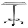 SKINACT Stainless Steel Salon Tray On Wheels view 1