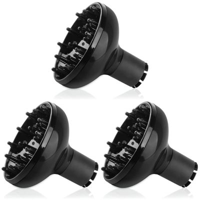Beaupretty 3pcs Professional Blow Dryer Nozzle Hair Dryer Diffuser Attachment for Hair Curl Diffuser Tool Styling Wind